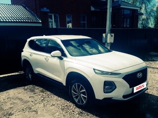 2018 Hyundai Santa Fe IV, белый, 2600000 рублей, вид 3