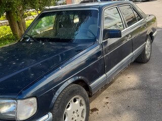 1988 Mercedes-Benz S-Класс 300 II (W126) Рестайлинг, синий, 280000 рублей, вид 2