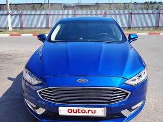2016 Ford Fusion (North America) II Рестайлинг, синий, 1200000 рублей, вид 1