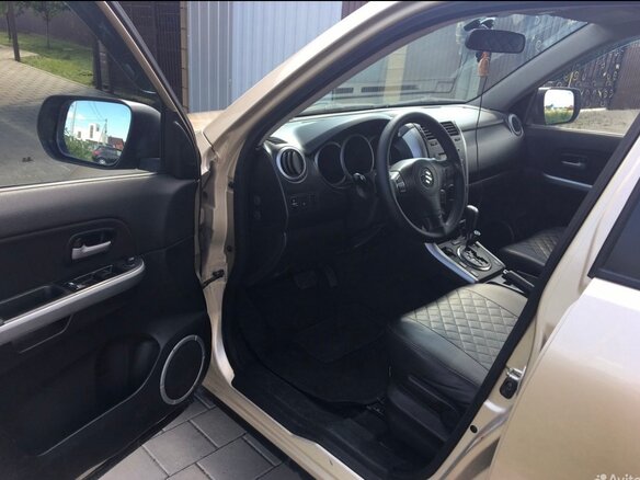 2010 Suzuki Grand Vitara II Рестайлинг, бежевый, 1200000 рублей - вид 12