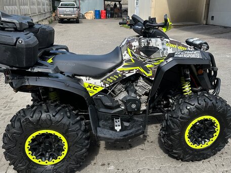 2014 BRP Can-Am Renegade 1000, чёрный, 1500000 рублей, вид 5