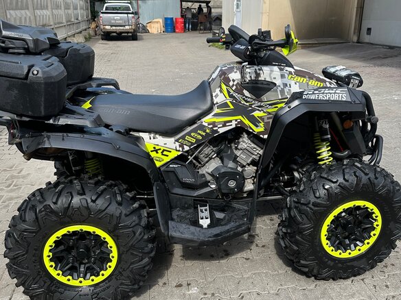 2014 BRP Can-Am Renegade 1000, чёрный, 1500000 рублей - вид 4