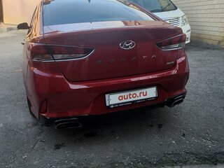 2018 Hyundai Sonata VII (LF) Рестайлинг, красный, 2000000 рублей, вид 2