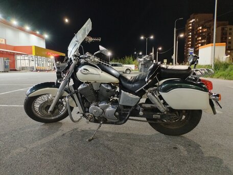 1998 Honda VT 750, белый, 370000 рублей, вид 5