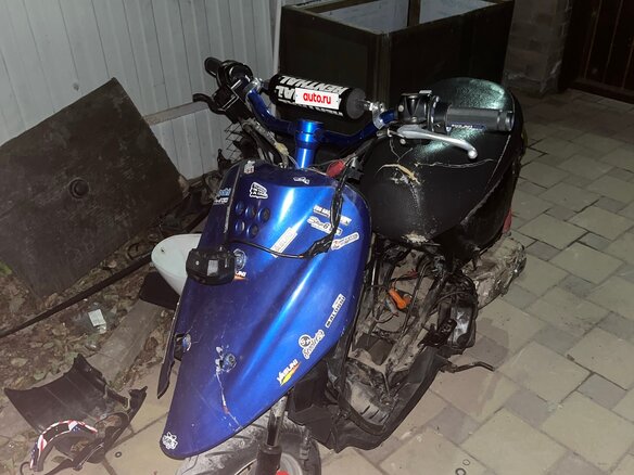 2005 Yamaha Active 35R, синий, 50000 рублей - вид 3