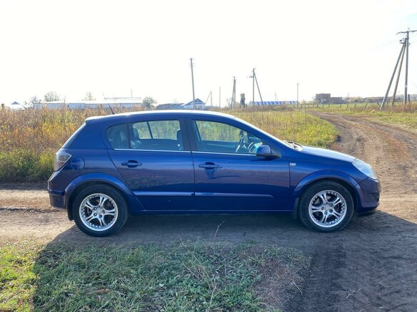 2007 Opel Astra H Рестайлинг, синий, 425000 рублей - вид 3