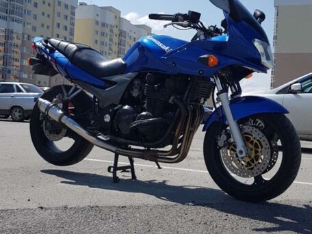 2006 Kawasaki ZR-7, голубой, 350000 рублей, вид 2
