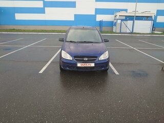 2008 Hyundai Getz I Рестайлинг, синий, 470000 рублей, вид 1