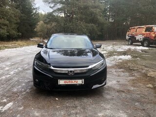 2018 Honda Civic X, чёрный, 1600000 рублей, вид 1
