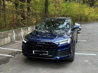 2022 Audi Q7 45 TDI II (4M) Рестайлинг, синий, 11500042 рублей, вид 2