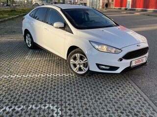 2016 Ford Focus III Рестайлинг, белый, 935000 рублей, вид 1