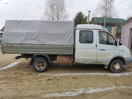 2005 ГАЗ ГАЗель (33023/330273) Фермер, белый, 500000 рублей, вид 1