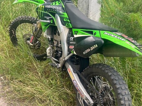 2009 Kawasaki KX 250, зелёный, 450000 рублей, вид 4