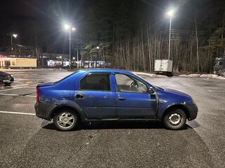 2006 Renault Logan I, синий, 80000 рублей, вид 3