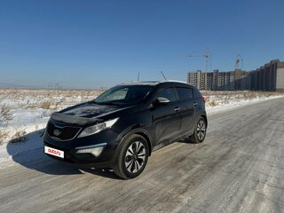 2011 Kia Sportage III, чёрный, 1580000 рублей, вид 1