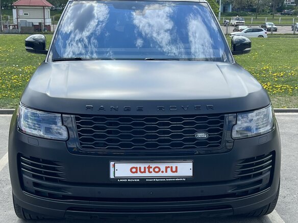 2020 Land Rover Range Rover Long IV Рестайлинг, чёрный, 8500000 рублей