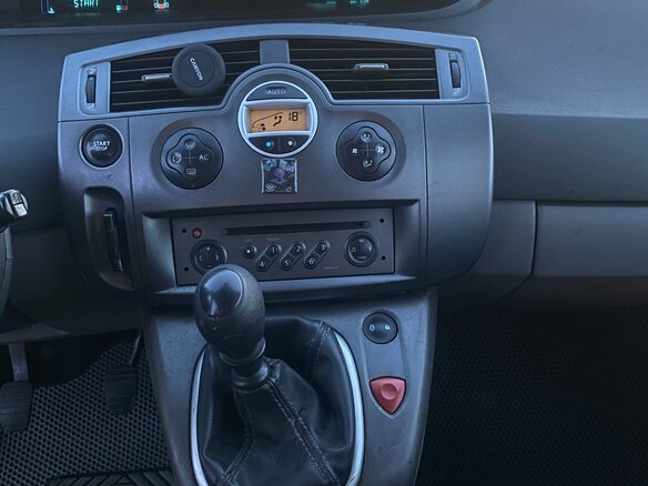 2004 Renault Scenic II, серебристый, 355000 рублей - вид 9