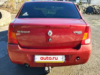 2008 Renault Logan I, красный, 334000 рублей, вид 4