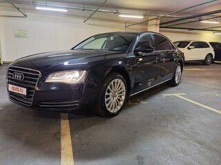 2011 Audi A8 Long III (D4), чёрный, 1350000 рублей, вид 1