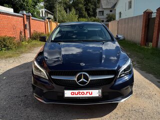 2017 Mercedes-Benz CLA 200 I (C117, X117) Рестайлинг, синий, 1710000 рублей, вид 1