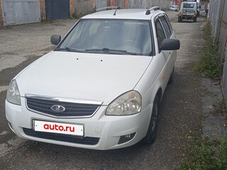 2013 Lada (ВАЗ) Priora I Рестайлинг, белый, 350000 рублей, вид 2
