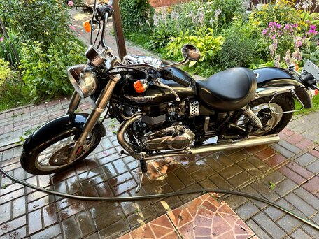 2007 Triumph America, чёрный, 450000 рублей, вид 2