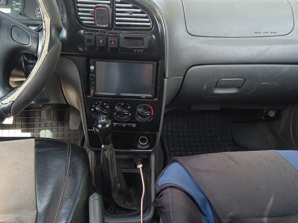 2006 Kia Spectra I Рестайлинг 2, чёрный, 150000 рублей - вид 12