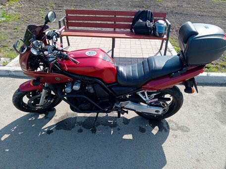 1998 Yamaha FZS600 Fazer, красный, 270000 рублей, вид 2