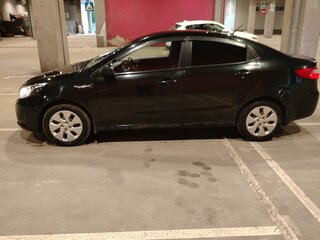 2012 Kia Rio III, чёрный, 670000 рублей, вид 4