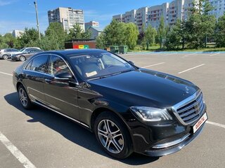 2017 Mercedes-Benz S-Класс 560 Long VI (W222, C217) Рестайлинг, чёрный, 4500000 рублей, вид 2