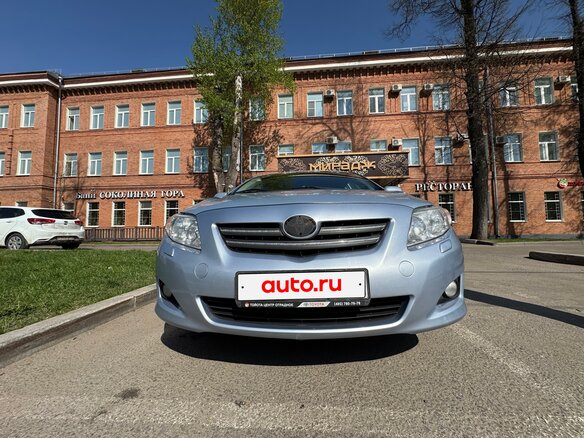 2007 Toyota Corolla AMT X (E140, E150), голубой, 700000 рублей