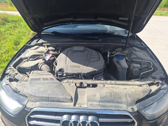 2012 Audi A4 IV (B8) Рестайлинг, серый, 1180000 рублей - вид 10