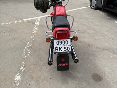 1986 Jawa 350/638, красный, 650000 рублей, вид 5