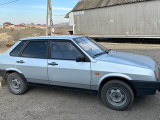 1997 Lada (ВАЗ) 21099, серебристый, 365000 рублей, вид 2
