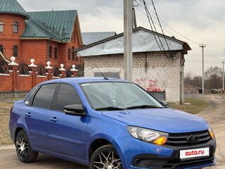 2022 Lada (ВАЗ) Granta I Рестайлинг, синий, 1100000 рублей, вид 3