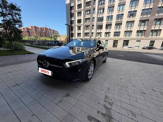 2018 Mercedes-Benz A-Класс 200 IV (W177), чёрный, 1950000 рублей, вид 1
