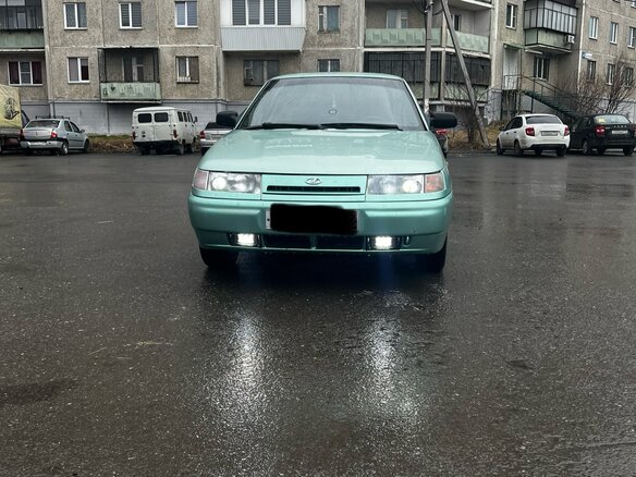 2003 Lada (ВАЗ) 2110, зелёный, 250000 рублей - вид 1