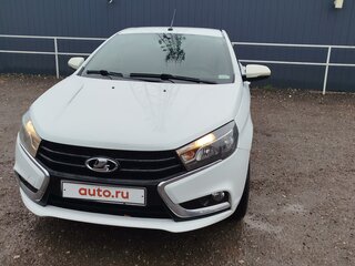 2017 Lada (ВАЗ) Vesta I, белый, 840500 рублей, вид 1