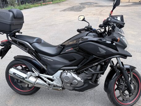 2012 Honda NC 700X, чёрный, 570000 рублей, вид 1