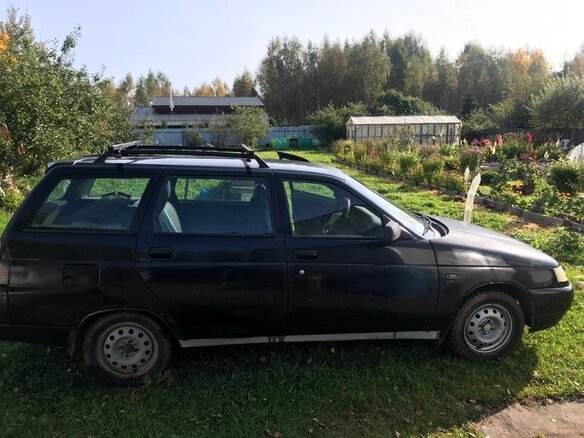 2007 Lada (ВАЗ) 2111, чёрный - вид 4
