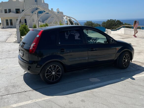 2006 Ford Fiesta Mk5, чёрный, 375000 рублей - вид 6