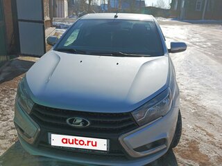 2018 Lada (ВАЗ) Vesta I, серебристый, 930000 рублей, вид 1