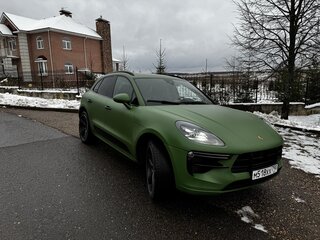 2019 Porsche Macan Turbo I Рестайлинг, красный, 6800000 рублей, вид 2