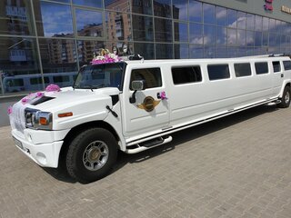2003 Hummer H2 I, белый, 1700000 рублей, вид 1