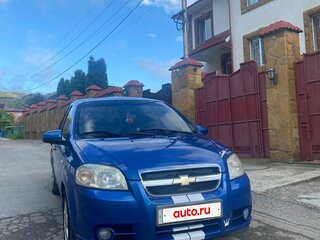 2007 Chevrolet Aveo I Рестайлинг, синий, 425000 рублей, вид 2