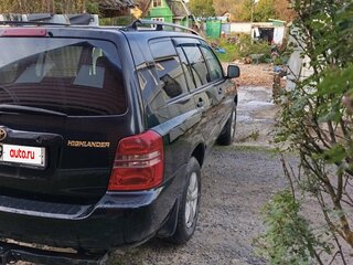 2002 Toyota Highlander I (XU20), чёрный, 820000 рублей, вид 4
