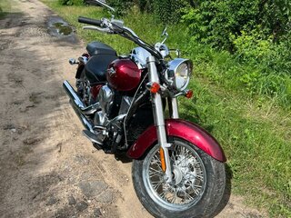 2009 Kawasaki VN900 Vulcan, красный, 490000 рублей, вид 4
