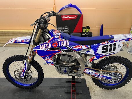 2018 Yamaha YZ450F, синий, 480000 рублей, вид 1