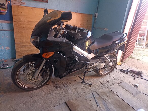 1999 Honda VFR 800, чёрный, 460000 рублей - вид 1