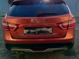 2019 Lada (ВАЗ) Vesta SW Cross I, оранжевый, 1200000 рублей, вид 3